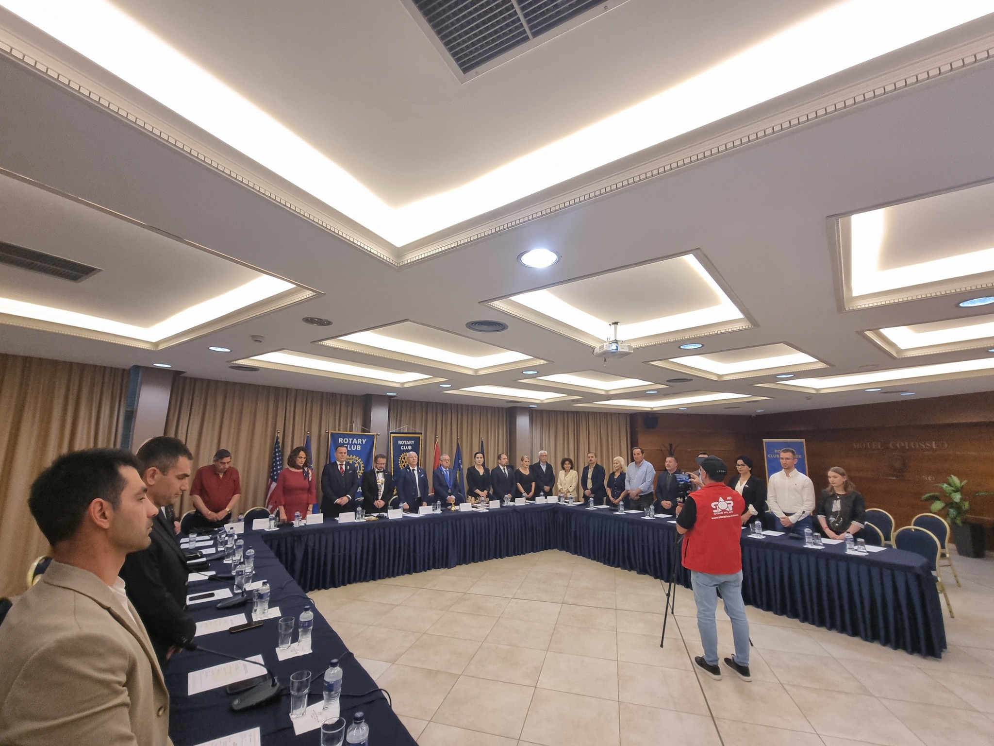 Binjakëzimi Rotary Club Shkodër & Rotary Club Tetova — Hotel Colosseo 2026
