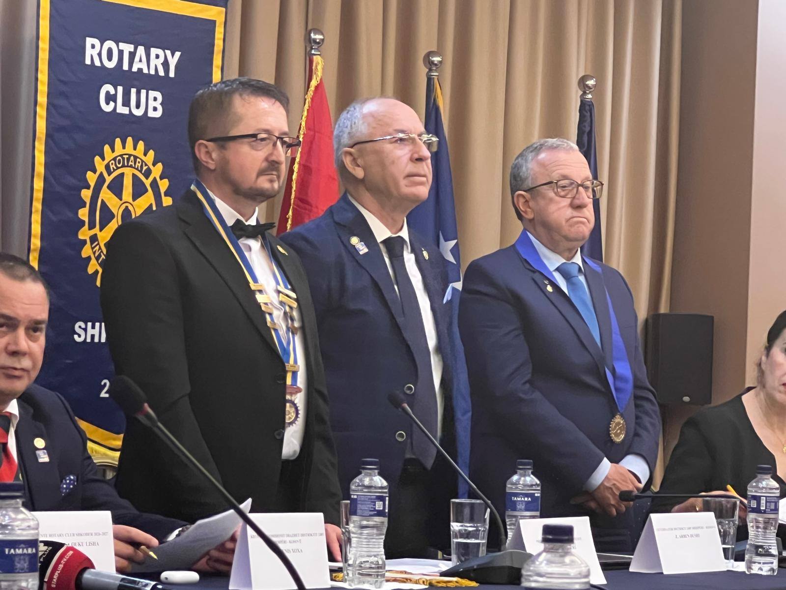 Binjakëzimi Rotary Club Shkodër & Rotary Club Tetova — Hotel Colosseo 2026