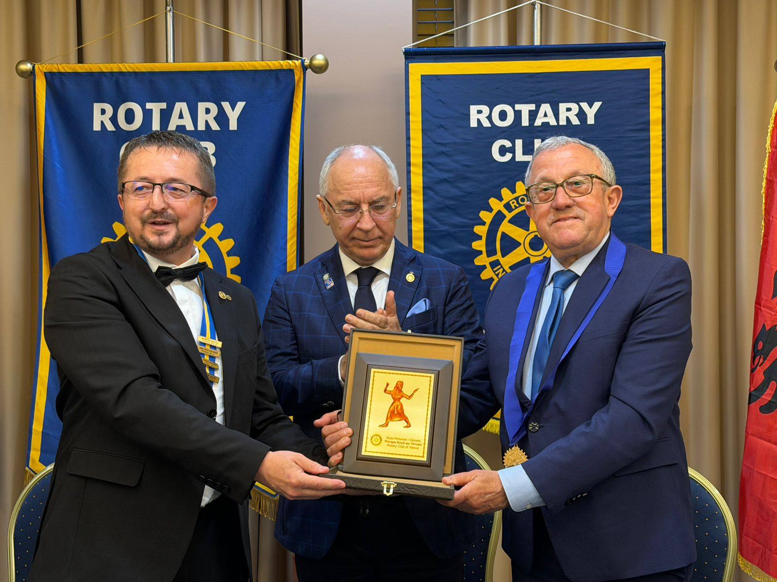 Binjakëzimi Rotary Club Shkodër & Rotary Club Tetova — Hotel Colosseo 2026