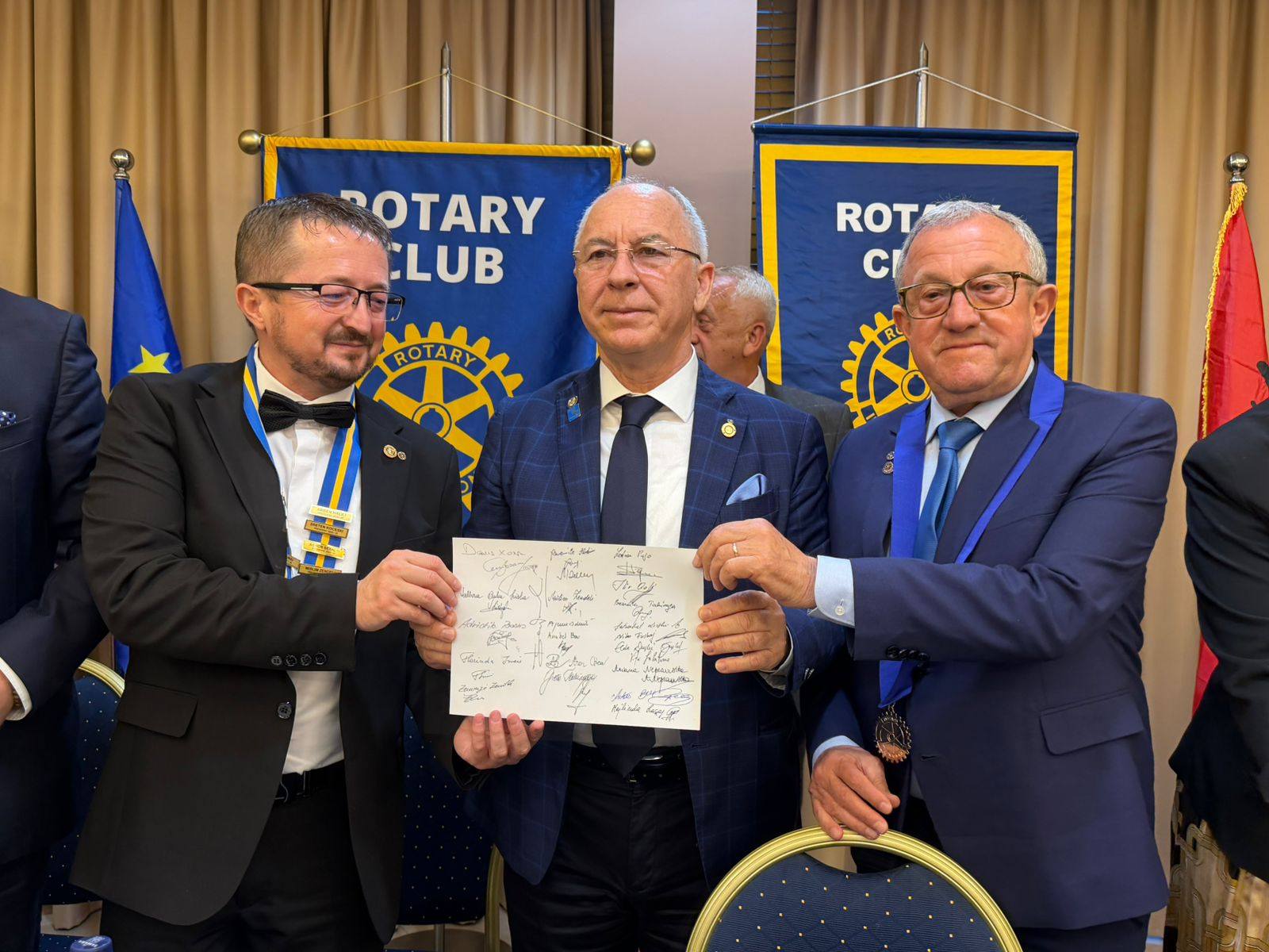 Binjakëzimi Rotary Club Shkodër & Rotary Club Tetova — Hotel Colosseo 2026