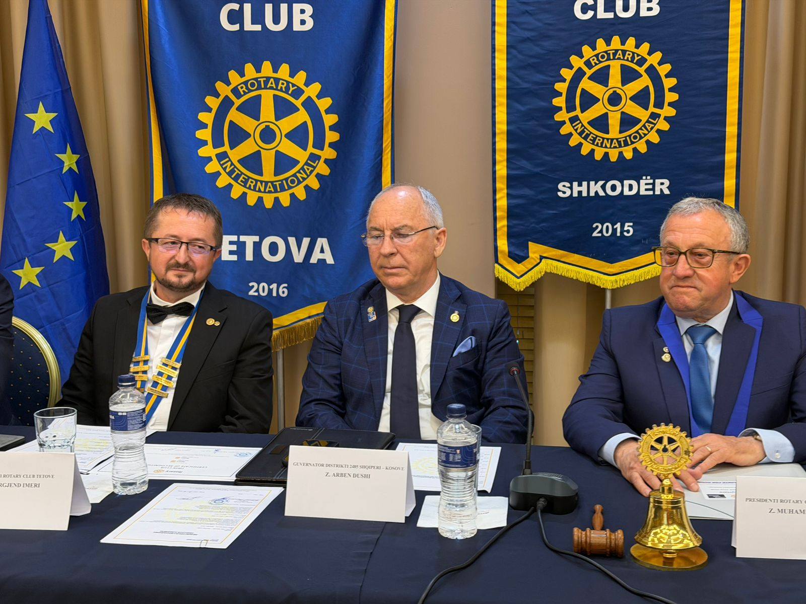 Binjakëzimi Rotary Club Shkodër & Rotary Club Tetova — Hotel Colosseo 2026