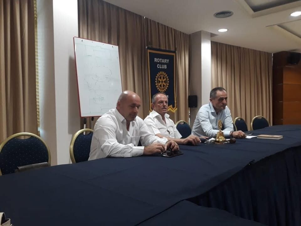 Ceremonia e ndërrimit të Çekiçit — Rotary Shkodër & Rotary Alpin 2021–2022