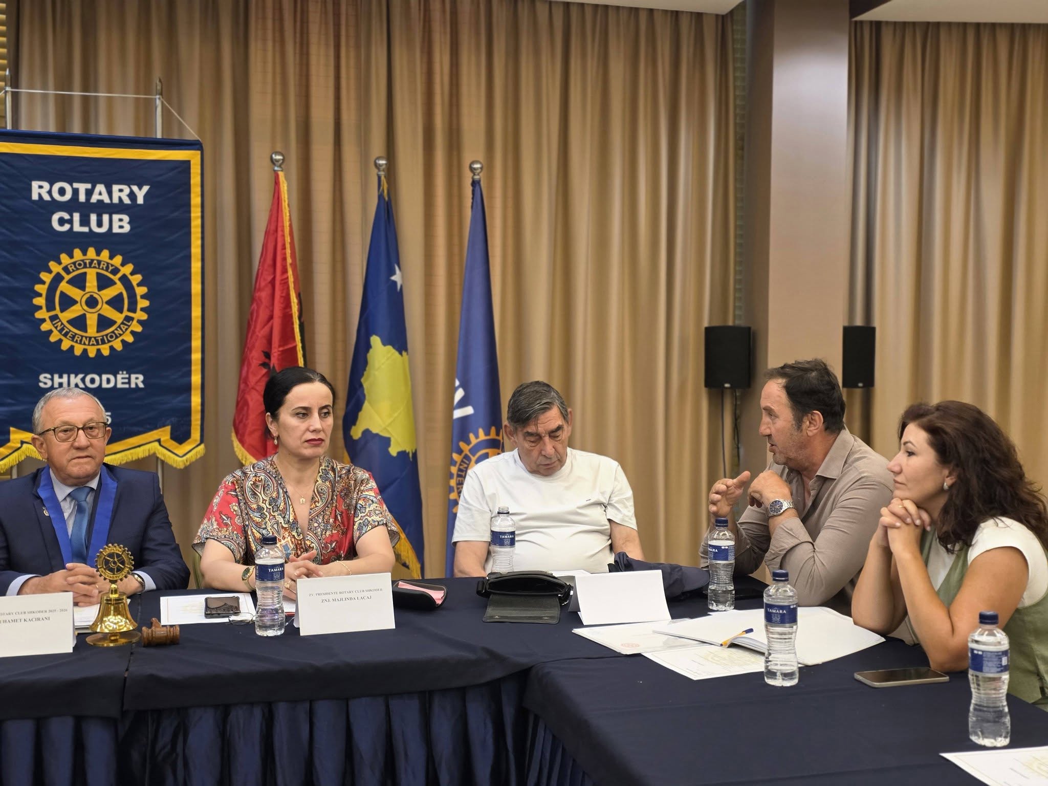 Mbledhja e fundit e Rotary Club Shkodër, presidenca 2025–2026