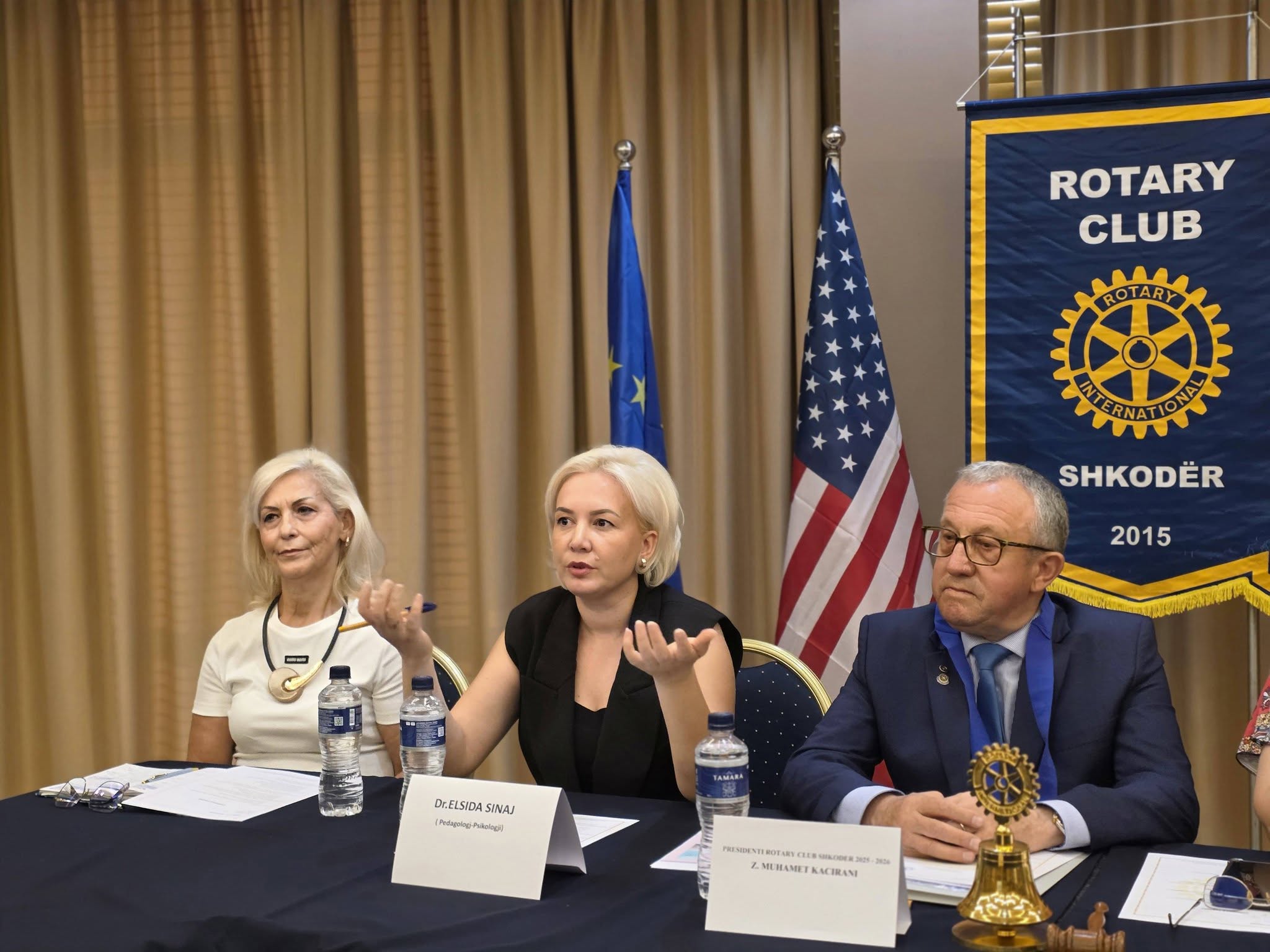 Mbledhja e fundit e Rotary Club Shkodër, presidenca 2025–2026