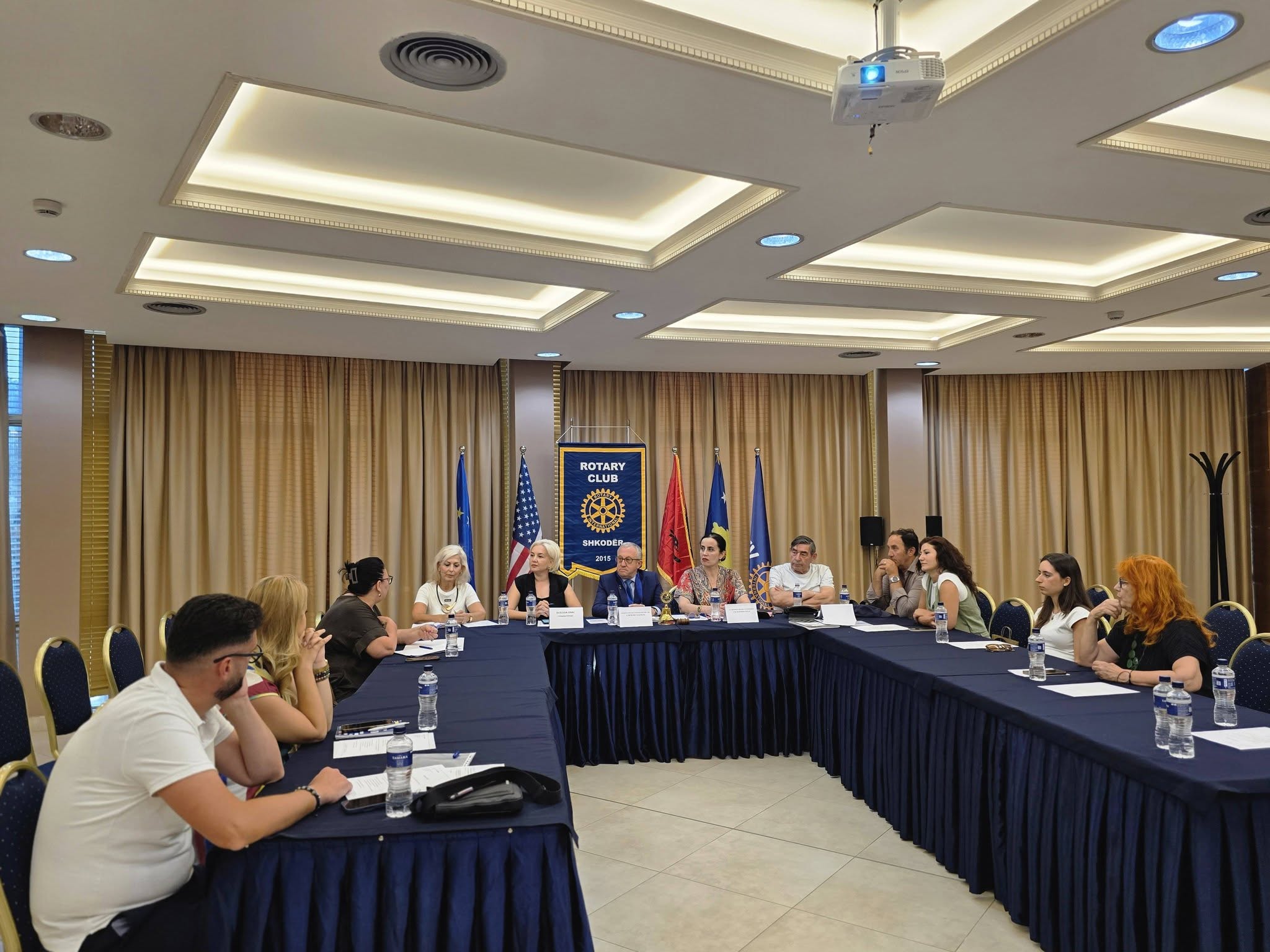 Mbledhja e fundit e Rotary Club Shkodër, presidenca 2025–2026