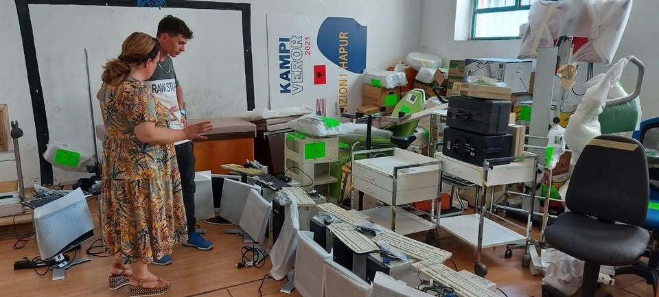 Shpërndarja e dhuratës Rotary Club Saalfelden — Korrik 2021
