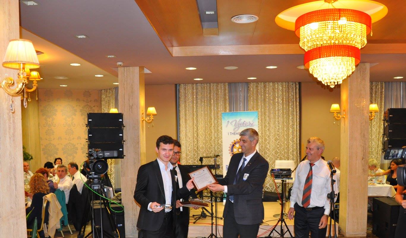 Gala Festive, Hotel Colosseo 2016 — 1-vjetori i Rotary Club Shkodër