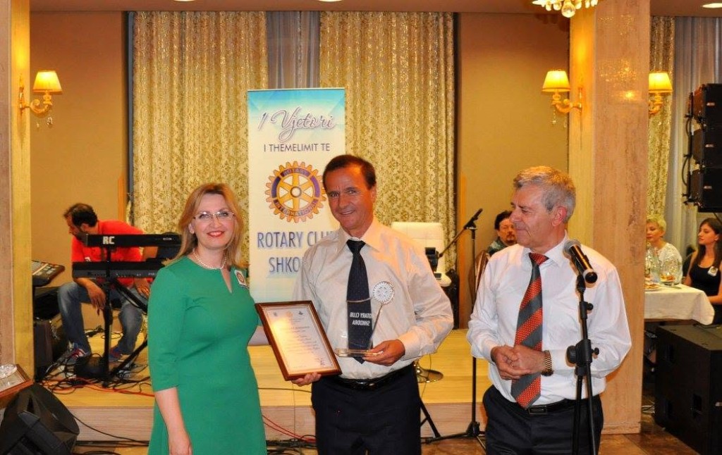 Gala Festive, Hotel Colosseo 2016 — 1-vjetori i Rotary Club Shkodër