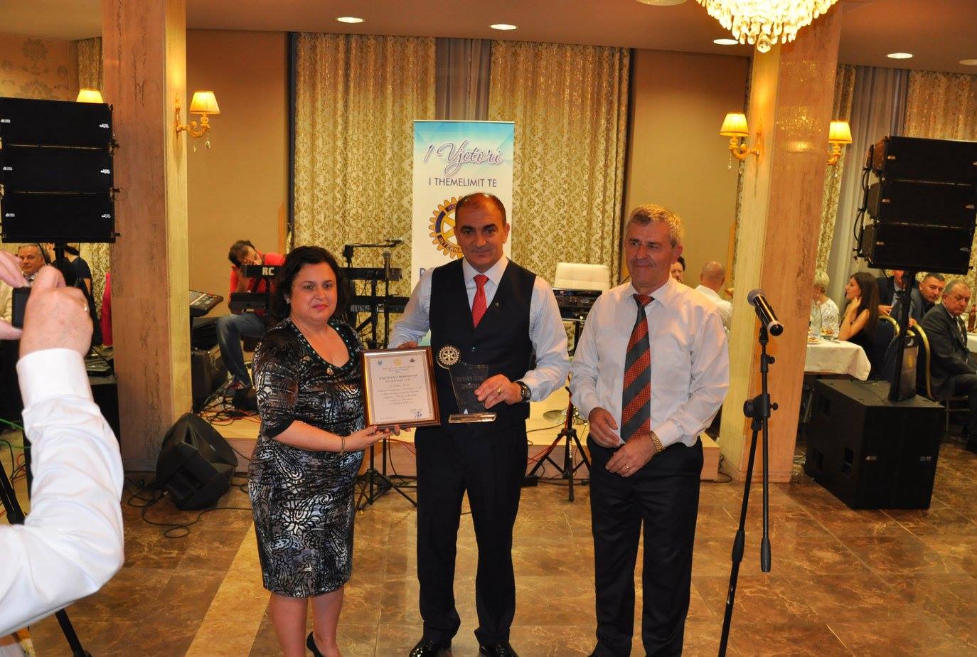 Gala Festive, Hotel Colosseo 2016 — 1-vjetori i Rotary Club Shkodër