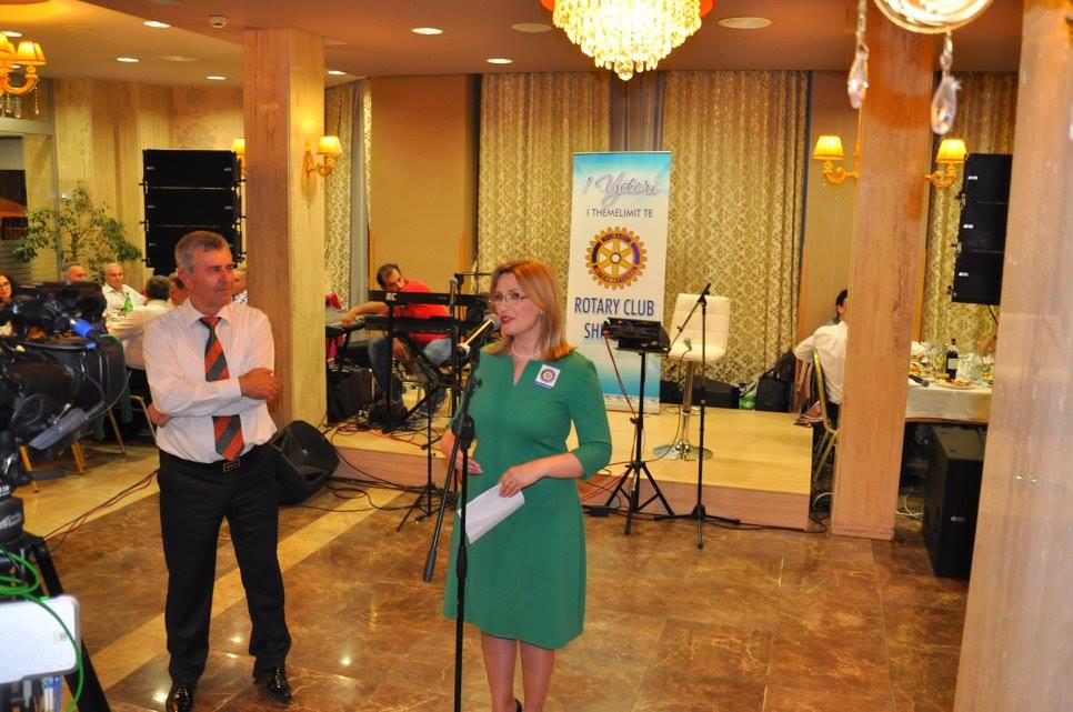 Gala Festive, Hotel Colosseo 2016 — 1-vjetori i Rotary Club Shkodër