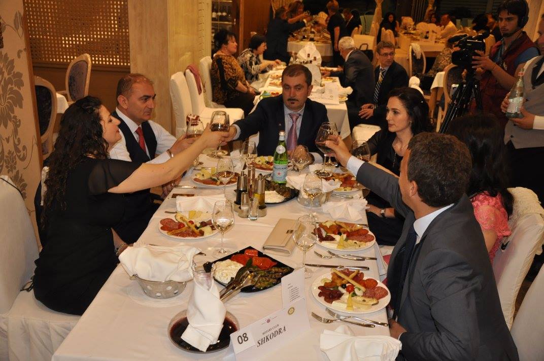 Gala Festive, Hotel Colosseo 2016 — 1-vjetori i Rotary Club Shkodër