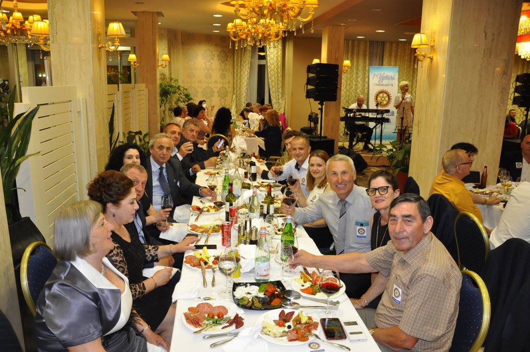 Gala Festive, Hotel Colosseo 2016 — 1-vjetori i Rotary Club Shkodër