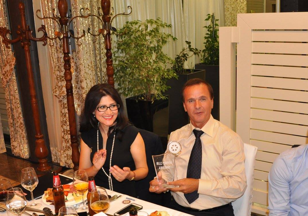 Gala Festive, Hotel Colosseo 2016 — 1-vjetori i Rotary Club Shkodër