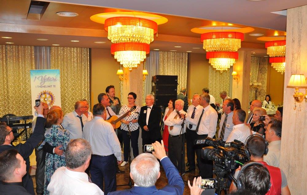 Gala Festive, Hotel Colosseo 2016 — 1-vjetori i Rotary Club Shkodër