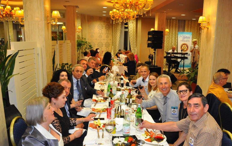 Gala Festive, Hotel Colosseo 2016 — 1-vjetori i Rotary Club Shkodër