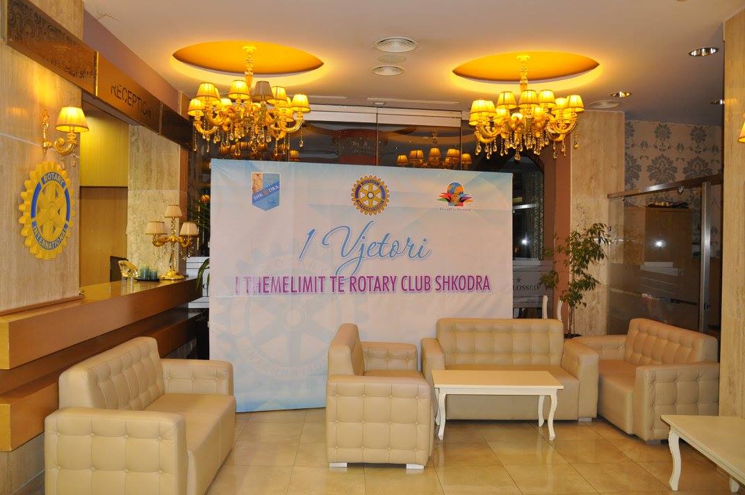 Gala Festive, Hotel Colosseo 2016 — 1-vjetori i Rotary Club Shkodër