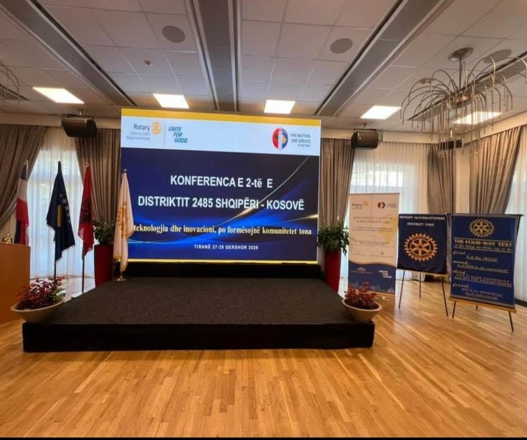 Rotary Club Shkodër në Konferencën e Dytë të Distriktit 2485 Shqipëri–Kosovë