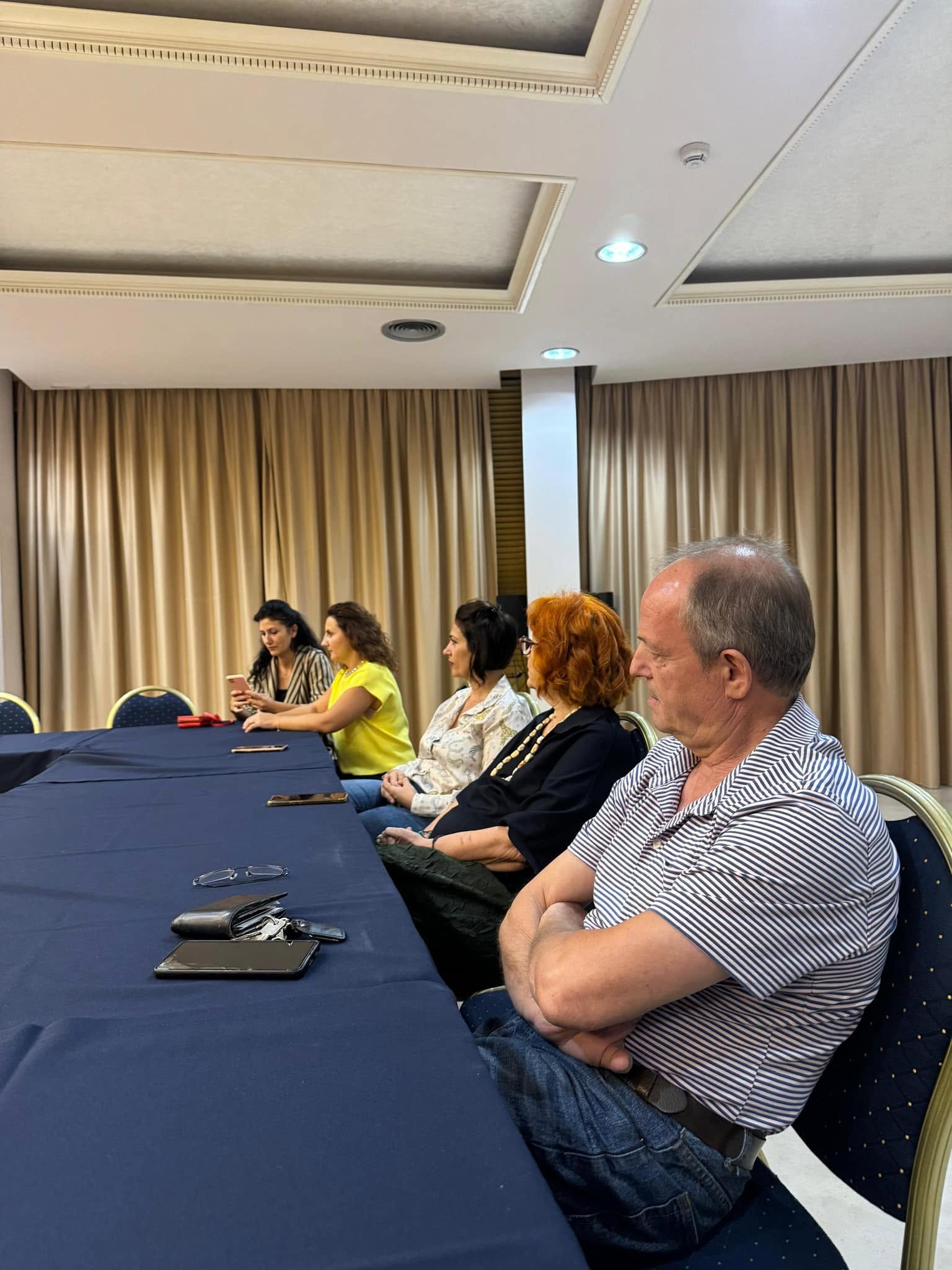 Takim me presidentin Adriatik Basho — Rotary Club Shkodër