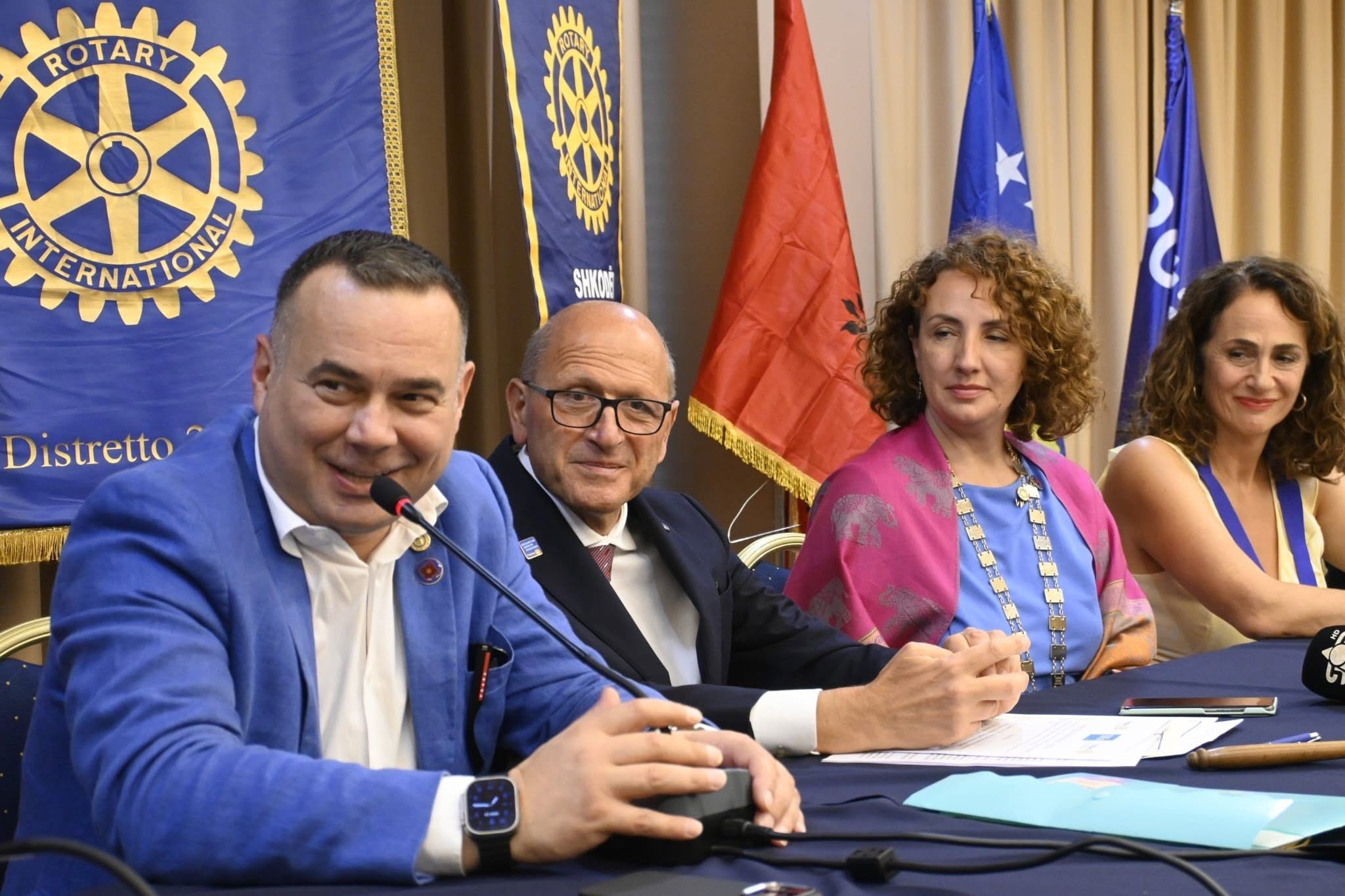 Binjakëzimi Rotary Club Shkodër dhe Rotary Club Terra dei Vestini, 23 gusht 2026