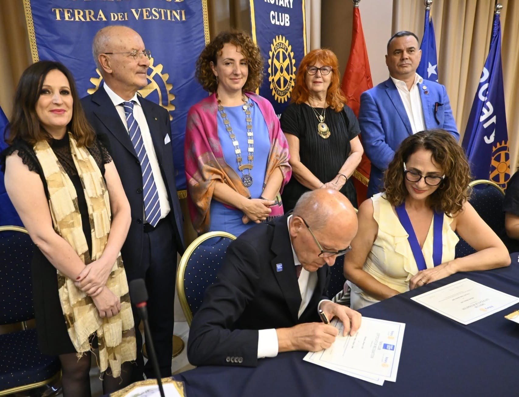 Binjakëzimi Rotary Club Shkodër dhe Rotary Club Terra dei Vestini, 23 gusht 2026
