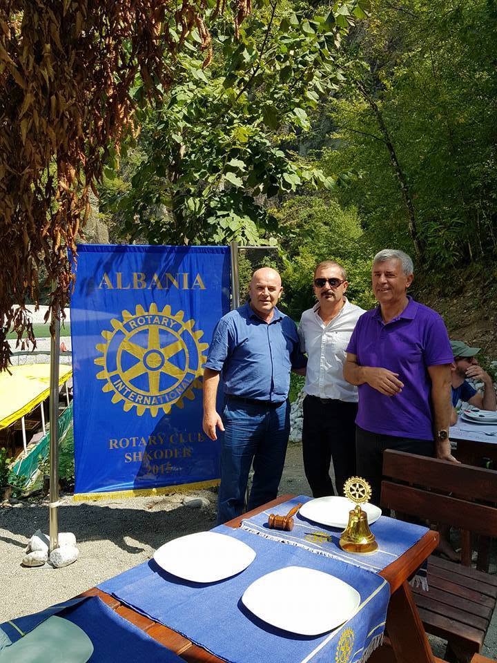 Ndërrimi i Çekiçit 2017 — Rotary Club Shkodër