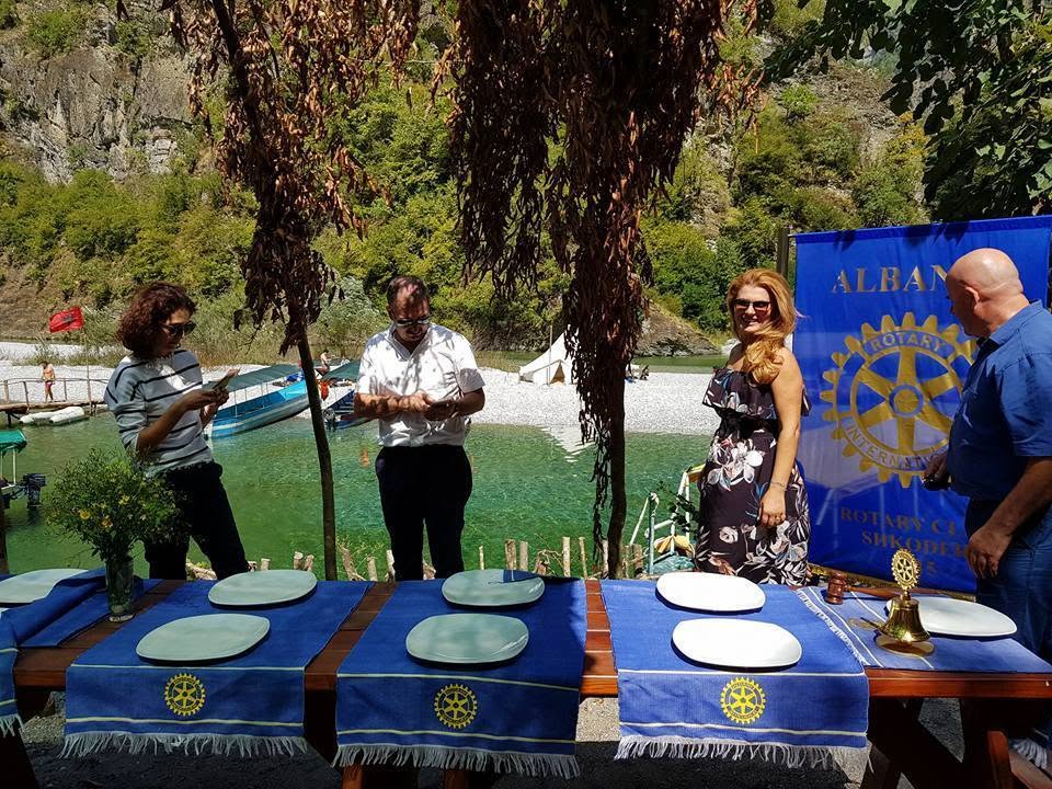 Ndërrimi i Çekiçit 2017 — Rotary Club Shkodër