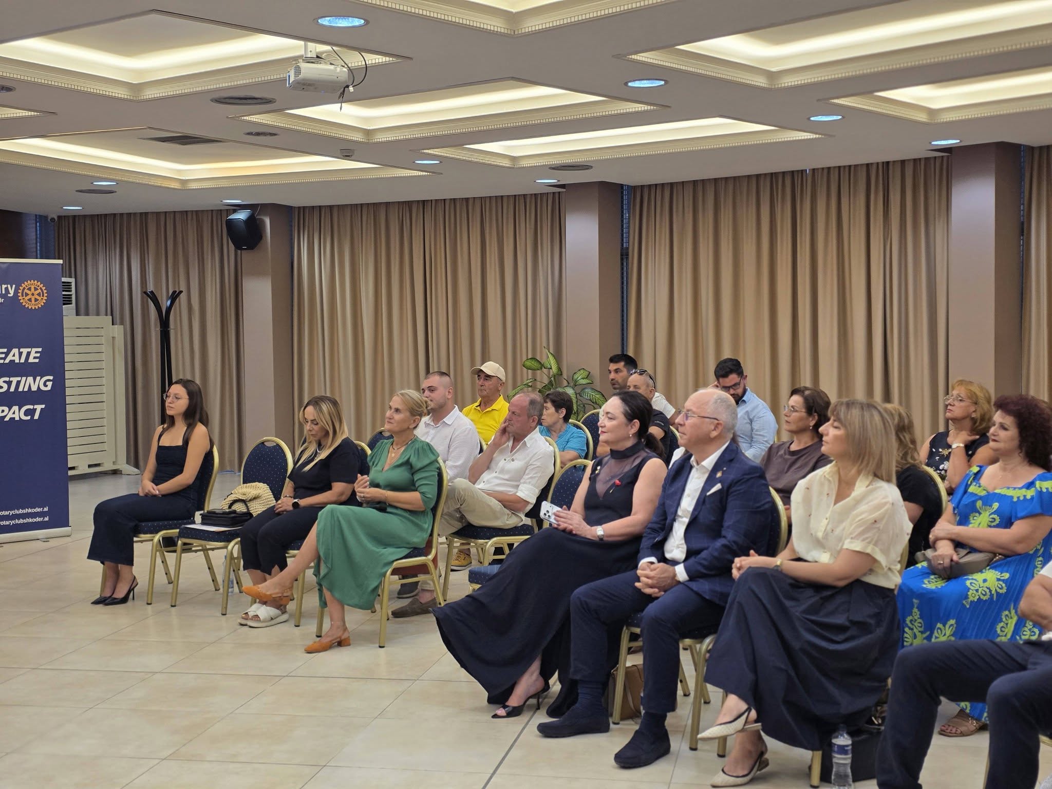 Ceremonia e Kalimit të Çekiçit — Rotary Club Shkodër