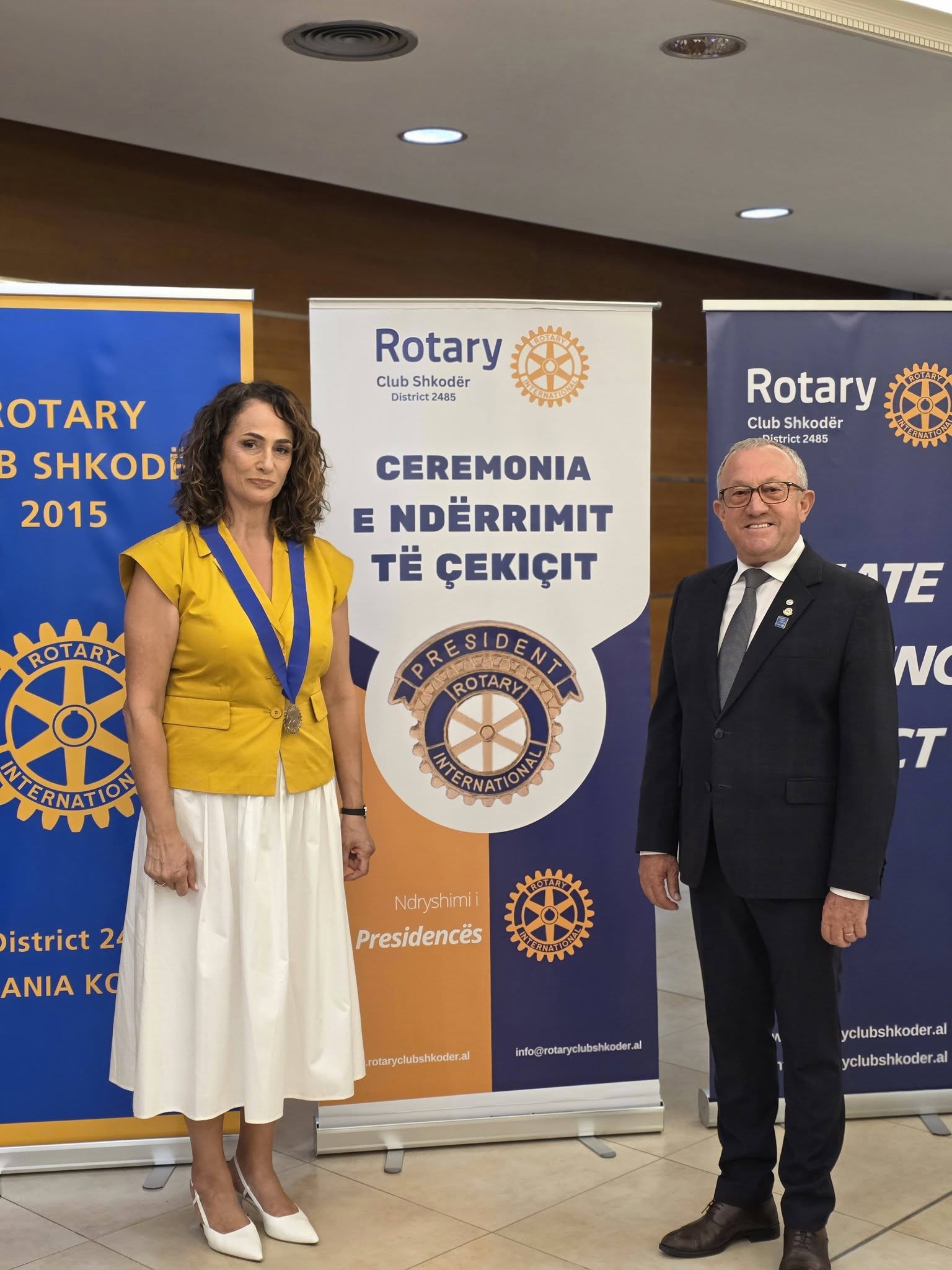 Ceremonia e Kalimit të Çekiçit — moment nga mbrëmja