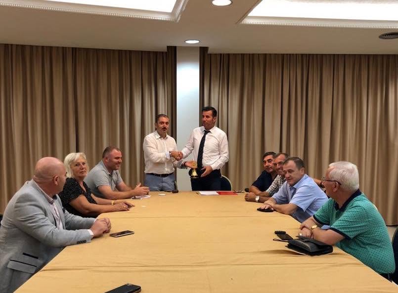 Ndërrimi i Çekiçit 2018 — Niko Fushaj → Arben Haveri