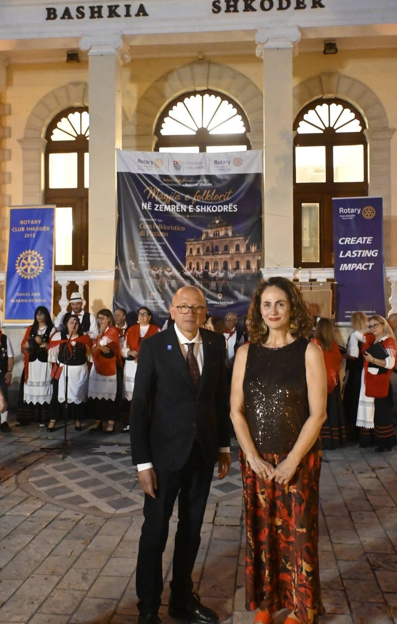 Shfaqja kulturore abruzzeze — Coro Folkloristico di Picciano, Shkodër 22 gusht 2026