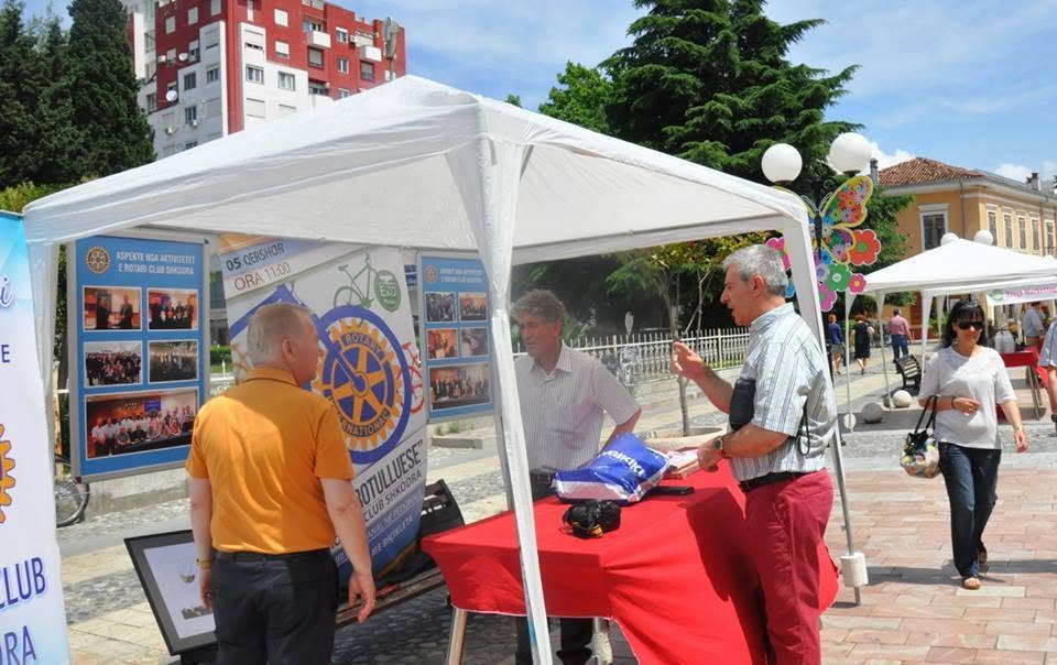 Maratona në 1-vjetorin — Rotary Club Shkodër