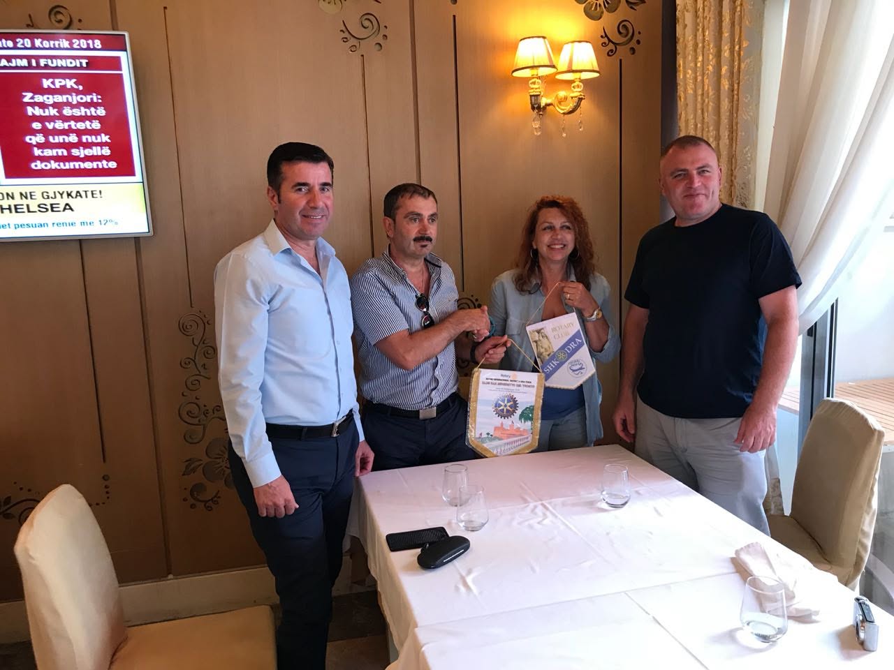 Vizitë e Maria Rita Bartolomei — Rotary San Benedetto di Trento