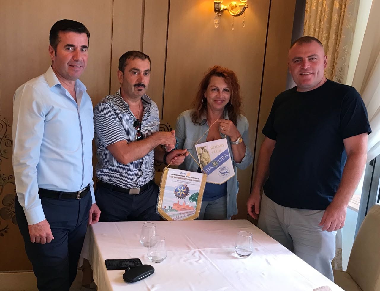 Vizitë e Maria Rita Bartolomei — Rotary San Benedetto di Trento