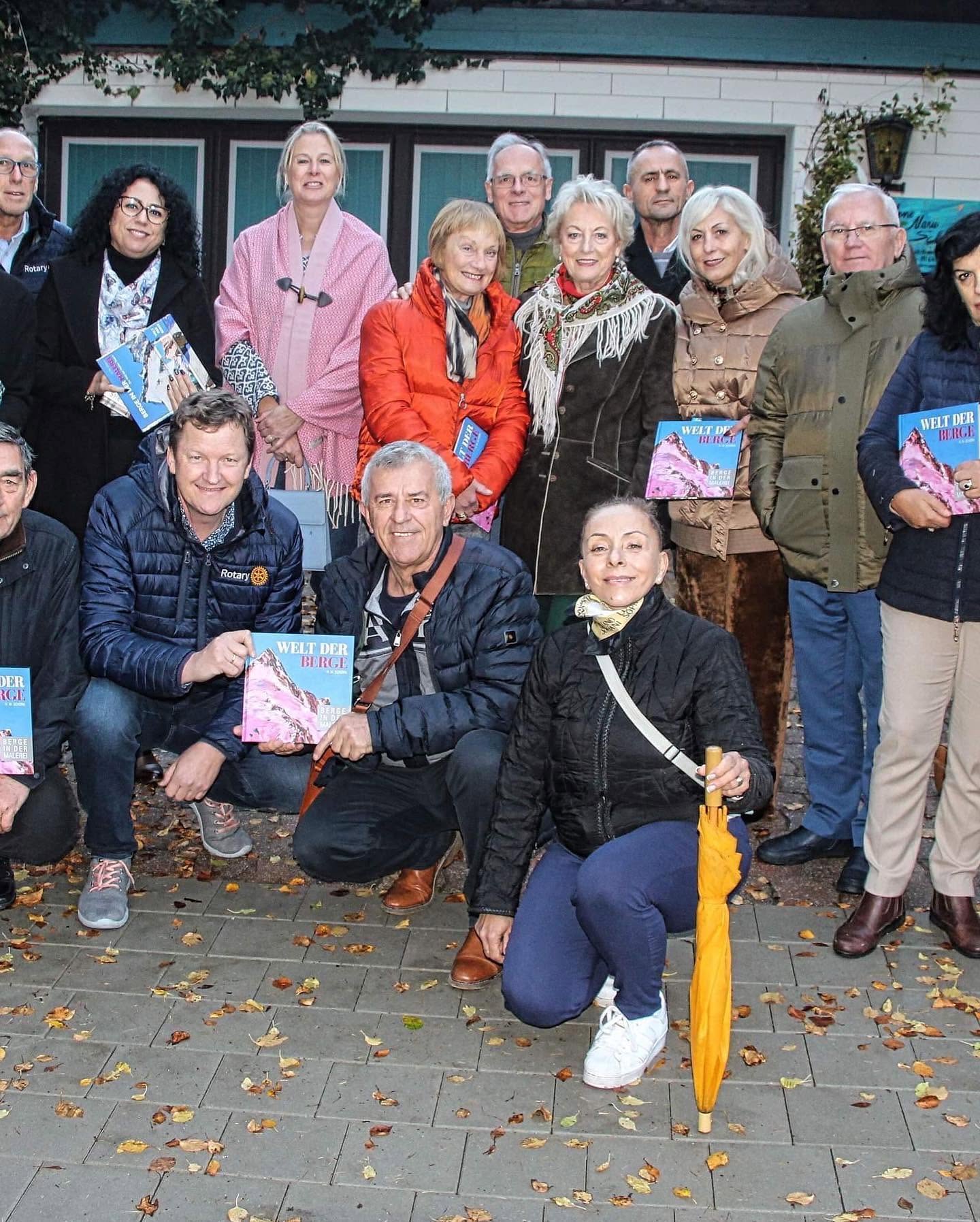 Vizitë në Rotary Club Saalfelden — nëntor 2022