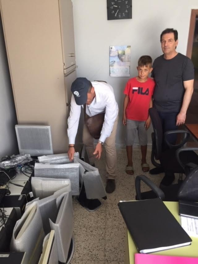 Shpërndarja e dhuratës Saalfelden — shkolla dhe aparatura, korrik 2021