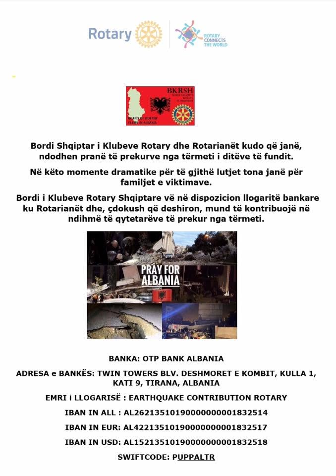 Thirrje për ndihmë — familjet e viktimave, nëntor 2019