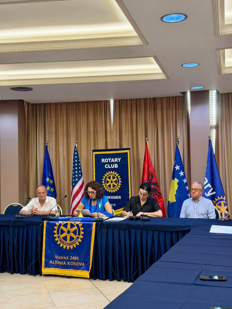 Mbledhja e parë e vitit rotarian 2026–2027, Rotary Club Shkodër me Rotaract dhe Interact