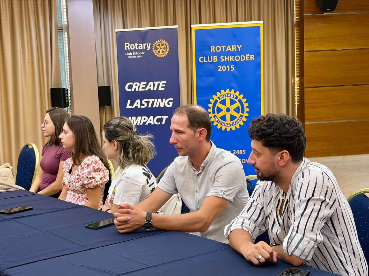 Mbledhja e parë e vitit rotarian 2026–2027, Rotary Club Shkodër me Rotaract dhe Interact